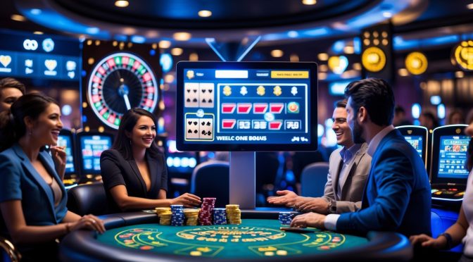 Live Casino Online dengan Bonus Selamat Datang Paling Menguntungkan untuk Pemain Baru